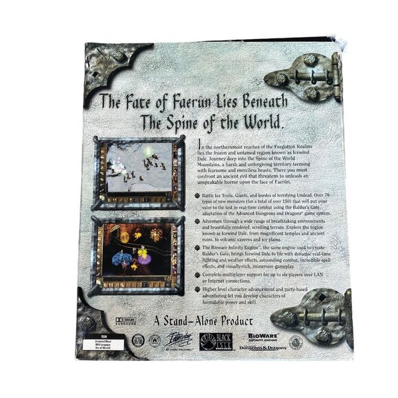 Baldurs Gate Icewind  Dale Lot Of 3 Games PC Forgotten Realms Black Isle - Picture 4 of 16